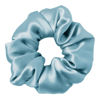 Picture of LILYSILK Silk Hair Scrunchies/Ties for Frizz & Breakage Prevention, 100% Mulberry, No Damage, Elastic ponytail Holders, 1Pc, Blue Haze