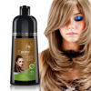 Picture of Joyful Young Natural Hair Dye Shampoo 3 IN 1, Hair Color for Gray Hair Coverage, Hair Coloring Shampoo for Women, Color Shampoo Beard Dye for Men, Vegan Ammonia Free Hair Shampoo (Light Brown)