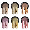Picture of Saviland Chrome Nail Powder Set - 6 Colors Metallic Gold Chrome Nail Powder Mirror Effect Holographic Chameleon Pigment Chrome Powder for Gel Nails Manicure Nail Glitter Dust for Nail Art Decorations