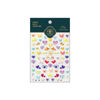Picture of 5D Embossed Colorful Heart Nail Art Stickers Valentine's Day Nail Decals Self Adhesive Love Nail Stickers for Nail Art Charm Nail Design for Women Nail Supplies Nail Art Decorations Accessories