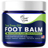 Picture of Tea Tree Oil Foot Balm/ Moisturizer For Dry Cracked Feet - Instantly Hydrates & Soothes Irritated Skin & Athletes Foot - Best Foot Care for Women and Men - Made in USA