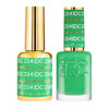 Picture of DND DC Gel Polish Set, Green Collection, UV/LED Gel Polish and Air Dry Nail Lacquer, Matching Chip-Free Polish Duo, 254 Forest Green, 0.5 Fl Oz