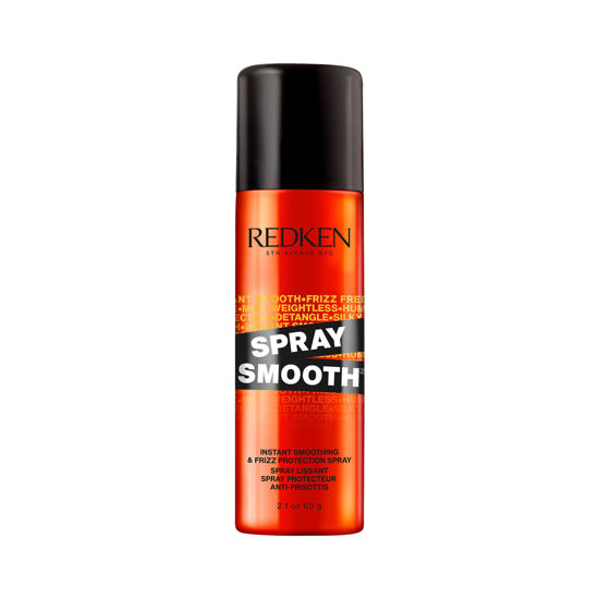 Picture of Redken Spray Smooth Anti Frizz Hair Spray | Frizz Control and Heat Protection | Instant Smoother | With Citric Acid | Paraben, Sulfate & Silicone-Free| 2 Oz