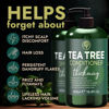 Picture of Tea Tree Shampoo and Conditioner Set | Thinning Hair Loss Treatment for Men and Women | Soothes Itchy Scalp, Dandruff