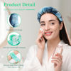 Picture of ATROCH Tie Dye Spa Headband, 4 Pcs - Soft & Stretchy Headband for Women for Washing Face, Bubble Skin Care, Makeup, Head Band for Face Wash, Shower Hair Accessories, Girls, Bow Tie Hair Band