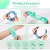 Picture of ATROCH Tie Dye Spa Headband, 4 Pcs - Soft & Stretchy Headband for Women for Washing Face, Bubble Skin Care, Makeup, Head Band for Face Wash, Shower Hair Accessories, Girls, Bow Tie Hair Band