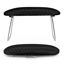 Picture of krofaue Nail Arm Rest Cushion, Professional Hand Rest for Nails Tech Black, Microfiber Leather Nail Rest Stand for Acrylic Nails Folding Hand Holder for Nails Pedicure Salon Home Use