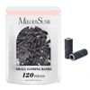 Picture of MelodySusie 120 Pcs Nail Drill Bits Small Sanding Bands for 3.1mm Mandrel Bit, 240 Extreme Fine Grit Nail File for Acrylic Nails Gel Manicures and Pedicure, Black (Only Sanding Bands)