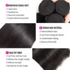 Picture of 10A Straight Hair 1 Bundles Brazilian Virgin Human Hair Bundles Straight 28 Inch 100% Unprocessed Virgin Hair 1 Bundles Straight Weave Hair Human Bundles
