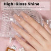 Picture of RARJSM Rubber Base Coat Gel Polish Nude Gold Pink Skin Tone Rubber Base Gel for Nails Natural Nude Color French Manicure Extend Gel Soak Off Curing Requires Single Bottle 15ml Salon Home DIY Use