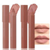 Picture of BINGBRUSH Crayon Matte Longwear Lipstick Pack Set,Moisture Smooth Color Stick Ultimate Lip Crayon for Makeup Collection - Waterproof Velvet Lipgloss Lip Stain (2pcs 02#&06#)