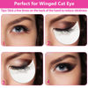 Picture of TailaiMei 120 Pcs Eyeshadow Shields, Eyeshadow Stencil for Prevent Makeup Residue, Lint Free Gel Pad for Eyeliner, Eyelash Extensions and Lip Makeup