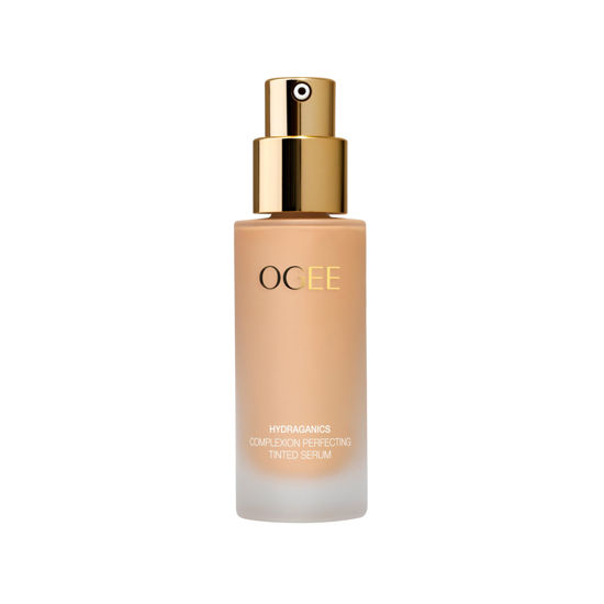 Picture of Ogee Complexion Perfecting Tinted Moisturizer For Face (Banyan 2.75W - Light Medium, Warm-Peach Undertones) - Lightweight Tinted Serum with Vitamin C & Jojoba Oil - Certified Organic & Made in USA