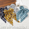 Picture of 4 PCS Big Hair Bows for Women - Bow-knot Clips for Thick & Thin Hair, Nonslip Bow Claw Clips