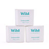 Picture of Wild - Natural Refillable Deodorant - Fresh Cotton & Sea Salt Refill Trio Pack - Vegan & Eco-Friendly - Aluminum Free - Long Lasting Protection - Natural Ingredients - 3 Pack of 1.41oz Refills