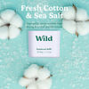 Picture of Wild - Natural Refillable Deodorant - Fresh Cotton & Sea Salt Refill Trio Pack - Vegan & Eco-Friendly - Aluminum Free - Long Lasting Protection - Natural Ingredients - 3 Pack of 1.41oz Refills