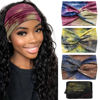Picture of S&N Remille Wide Boho Headbands for Women Extra Large Turban Headband Hairband Hair Twisted Knot Accessories 3 Pack