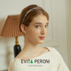 Picture of EVITA PERONI Hair Band, Acetate Resin Hairband for Women's Hair, Designed for Eyewear, No Pressure, No Headache, Comfortable Headbands for Women, Fashion Thin Headbands Non Slip, Tan, 1 Count