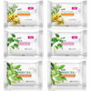 Picture of Epielle Makeup Remover Cleansing Wipes | Gentle for All Skin Types | Removes Dirt, Oil, Makeup | Facial Towelettes | Beauty Gift, Spa Day, Gift Set | Pack of 6 | Korean Skincare