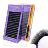 Picture of NAGARAKU Eyelash Extensions Individual Lashes Extensions Classic Lash Matte Black 16 Rows Soft Natural Matte Black Professional Beauty Salon Lash Supplies -0.15CC 8mm