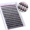 Picture of FinyDreamy 40D Lash Clusters 280Pcs Individual Lashes Extensions 8-16mm Volume Cluster Lashes Mix Lengths C Curl 0.07mm Thickness Eyelash Individual Cluster And Apply Under Your Lashes(40D 8-16mm)