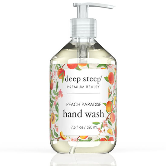 Picture of Deep Steep Peach Paradise Liquid Hand Soap, 17.6 FZ
