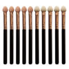 Picture of Makeup Brushes Set for Women Professional,UorPoto 10Pcs Sponge Eyeshadow Brush Sets Applicator Double Sided reusable