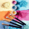 Picture of Makeup Brushes Set for Women Professional,UorPoto 10Pcs Sponge Eyeshadow Brush Sets Applicator Double Sided reusable
