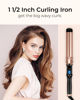 Picture of 1 1/2 inch Extra Long Barrel Curling Iron, 1.5 Inch Large Barrel for Long Hair Ceramic Tourmaline