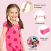 Picture of 150 Pack Soft Seamless Elastic Hair Ties for Toddlers and Little Girls - No Damage Hair Bands, Ponytail Holders, and Hair Accessories Gift