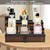 Picture of TIRYIUOU Cologne Organizer for Men, 3 Tier Wooden Cologne Stand for Men, Perfume Organizer Display, Cologne Shelf with Drawer and Hidden Compartment, Gift for Men