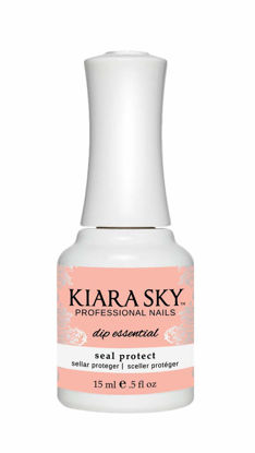 Picture of KIARA SKY Professional - Dip Manicure Nail Liquid Essentials - Long Lasting Nail Gel - Beauty Essentials Nail Design for Nail Art - Dip Liquids for Nails Repair Treatment 0.5 fl oz, Seal Protect