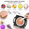 Picture of Professional Waxing Kit Wax Warmer Single Pot Wax Heater Machine for Hair Removal, Large Wax Pot with Non-Stick Easy Clean Pot, 50 Wax Sticks & 20 Collar, for Spa Salon Beauty Esthetician Home (Black)