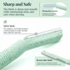 Picture of ENNVA 3pcs Dermaplane Facial Hair Removal Razor for Women - Anti-Cutting Protective Blades, Ergonomic Handle, Hygienic Disposable Blades