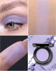 Picture of HOOMUSS Single Purple Eyeshadow Matte Handmade Pressed Eyeshadow Powder Palette Long Lasting With No Creasing High Pigmented Intense Color Purple Eye Shadow (Lavender)