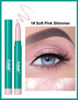 Picture of Erinde Eyeshadow Stick, Eye Brightener Stick, Shimmer Creamy Eye Shadow Makeup, Waterproof Long Lasting Glitter Highlighter Eye Liner Pencil, Pink