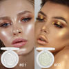 Picture of evpct Pearl White & Blonde Gold Face Highlighter Makeup Shimmer Glitter Diamond Sparkly Highlighters Makeup Palette Powder for Face Body Cheek iluminadores iluminador de jos maquillaje luminizers 1+2