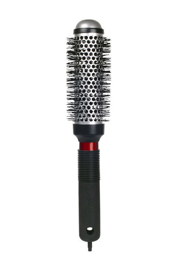 Picture of Cricket Thermal Hair Brush #330 1.25” for Blow-Drying, Curling, and Styling - Heat-Retaining Barrel with Anti-Static Tourmaline Bristles, Round Thermal Brush, Ideal for All Hair Types