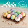 Picture of Ahila power of healing 12 XXL Bubbly Organic Bath Bombs Gift Set for Women Men and Kids Designed in Canada Long Lasting Floaters Relaxing Aromatherapy Rich in Pure Essential Oils Healing Properties