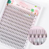 Picture of FinyDreamy 10D Lash Clusters 240pcs Individual Lash Extensions Natural Cluster Lashes 12-16mm Mix Lengths C Curl 0.07mm Thickness eyelash Individual Cluster Lashes Apply Under your Lashes(10D12-16mm)