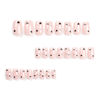 Picture of Medium Square Press on Nails Black Heart Fake Nails Glossy Finish Valentine’s Day Acrylic Nails Kit with Diamond Designs Full Cover Hearts Glue on False Nails Cute Stick on Nails for Women 24Pcs