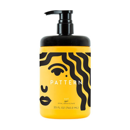 Picture of PATTERN Beauty by Tracee Ellis Ross Curl Gel, 25 Fl Oz, Great for Curlies, Coilies and Tight-Textured Hair, 3a-4c