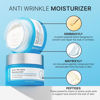 Picture of goPure Glyco-Peptide Anti Wrinkle Face Cream - Hyaluronic Acid Moisturizer for Face with Glycolic Acid, Peptides, and Vitamin E - Hydrating Facial Moisturizer with Anti-Aging Formula - 1.7 fl oz