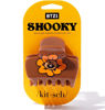 Picture of BT21 x Kitsch Recycled Plastic Puffy Medium Hair Clips for Women - Medium Claw Clips for Thin Hair | Claw Hair Clips for Short Hair, Medium Hair Claw Clips for Women, Cute Hair Claws for Girls, Shooky