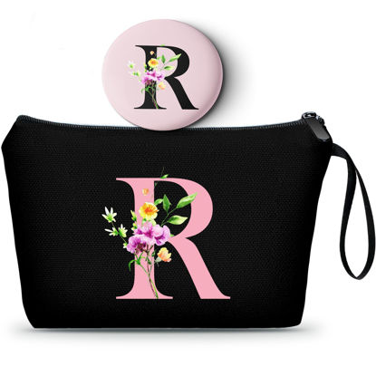 Picture of SEAMOON Bridesmaid Proposal Gifts,Women Gifts for Birthday,Unique Gifts for Women,Bridal Gifts for Bride, Makeup Bag with Mirror,Personalized Gifts,Christmas Gifts,R