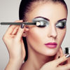 Picture of UorPoto Foam Eyeshadow Applicators Double Sided Sponge Tip Reusable，20Pcs Professional Organic Long Handle Washable Makeup Eye Shadow Brush Set