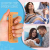 Picture of Arrozon Rectangular Labor Comb - Birthing and Delivery Essential for Pregnancy, Wooden Birth Gift for New Moms
