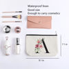 Picture of kdxpbpz Initial Make up Bag, Personalized Gifts for Women, Bridesmaid Gifts, Birthday Gifts for Women Mom, Gifts for Best Friend, Bride Bridesmaid Cosmetic bag (Letter A)