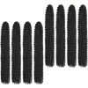 Picture of Passion Twist Hair 22 Inch 8 Packs Long Passion Twist Crochet Hair For Women Water Wave Braiding Hair Bohemian Spring Twist Hair Synthetic Hair Extension (22 Inch (Pack of 8), 1B#)