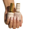 Picture of DND Gel Polish Set - 1 each of Pink Gel Polish and Pink Nail Polish, 296 Little Pink Me Up, 0.5 Fl Oz